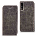 Pikkukuva 1 / 11: Huawei P20 - Stilrent Retro Vintage Plånboksfodral Svart