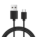 Pikkukuva 3 / 4: Micro-USB 3 Meter Laddningskabel Samsung PS4 Svart