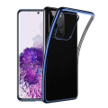 Miniatyrbillede 1 af 11: Samsung Galaxy S20 Ultra - Tunt Stötdämpande Skal Blå
