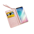 Pikkukuva 5 / 11: Fodral i Slitstarkt PU-Läder (T-Casual) - Samsung Galaxy S9+ Rosaröd