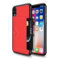 Miniatyrbild 6 av 11: POCARD´s Smarta Skal med Kortfack för iPhone XS Max Vit