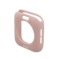 iWatch 4/5 Skyddsskali Silikon (Mattfinish) Rosa 44mm