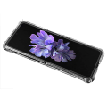 Miniatyrbilde 3 av 6: Samsung Galaxy Z Flip - St�td�mpande Skyddsskal FLOVEME Genomskinlig