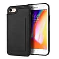 iPhone 8 - Skal med Kortplats Svart Svart