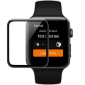 Pikkukuva 2 / 11: Mjukt Sk�rmskydd PET + PMMA Apple Watch S1/S2/S3 38/42mm Svart 42mm