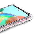 Miniatyrbillede 7 af 11: Samsung Galaxy A71 - Elegant Smart Silikonskal Svart/Guld