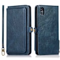 Pikkukuva 1 / 11: Praktiskt Plånboksfodral - iPhone XR Mörkblå