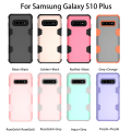 Pikkukuva 10 / 11: Samsung S10 Plus - Eksklusiivinen ja suojaava kuori \"Rugged Robot\" Rosa/Svart