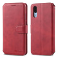 Miniatyrbilde 1 av 11: Huawei P20 Pro - Stilrent Stötdämpande Plånboksfodral Röd