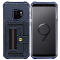 Pikkukuva 2 / 11: Samsung Galaxy S9 - Praktiskt Skal med Kortfack Grön