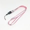 Pikkukuva 1 / 11: Stilrent Slittåligt Nyckelhalsband/Mobilhållare Rosa