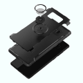 Miniatyrbild 6 av 11: Elegant Skal med Ringholder till Samsung Galaxy S7 Grå Grå