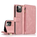 Miniatyrbillede 1 af 11: iPhone 12 Pro Max - Plånboksfodral Roséguld