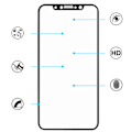Pikkukuva 1 / 11: iPhone 11 (HuTechs) Carbon-Sk�rmskydd 3-PACK Vit