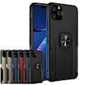 Miniatyrbilde 9 av 11: iPhone 11 Pro - Smidigt Leman Skal med Ringhållare Mörkblå