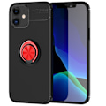 Miniatyrbilde 4 av 11: iPhone 12 - AUTO FOCUS Skal med Ringhållare Svart