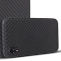 Miniatyrbild 5 av 5: iPhone XR - Slittåligt Karbon-Design Skal Svart