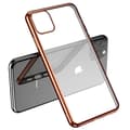 iPhone 11 Pro Max - Genomtänkt Silikonskal Roséguld