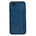 Pikkukuva 1 / 11: Elegant Skal med Kortfack - iPhone 8 Mörkblå Mörkblå