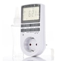 Miniatyrbillede 3 af 5: Praktiskt Smart Vägg Timer Ström Timer EU Plug Vit