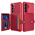 Miniatyrbillede 6 af 11: PU-læder pung magnetisk holder etui til Samsung Galaxy A24 Svart