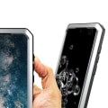 Pikkukuva 10 / 11: Stötdämpande Aluminium Skal - Samsung Galaxy S20 Plus Svart