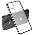 Pikkukuva 7 / 11: iPhone 11 Pro Max - Smidigt Skyddsskal i Silikon (LEMAN) Silver