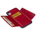 Miniatyrbillede 9 af 11: iPhone XR - Professionellt Retro Skyddsskal med Kortfack Svart Svart