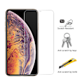 Miniatyrbillede 5 af 11: iPhone XR Full Clear 2.5D Skärmskydd 9H 0,3mm Transparent/Genomskinlig