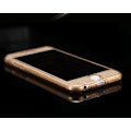 Miniatyrbillede 3 af 11: Dubbelsidigt Silikonfodral med TOUCHFUNKTION till iPhone SE 2022 Guld