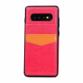 Miniatyrbilde 6 av 11: Samsung Galaxy S10 - Skal med Kortfack Röd