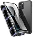 iPhone 12 Pro Max - Skyddande Magnetiskt Dubbelskal Svart