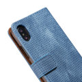 Miniatyrbillede 10 af 11: Stilrent Retro-Fodral från LEMAN till iPhone XS Max Gråsvart