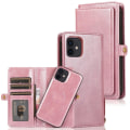 Miniatyrbillede 1 af 11: iPhone 12 - Praktisk Stilfuld 2 i 1 pung etui Roséguld