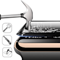 Miniatyrbilde 11 av 11: (3-PACK) Apple Watch Series 7/8 41/45mm Skärmskydd (3D) Transparent 41mm