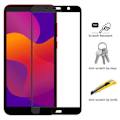 Miniatyrbild 9 av 11: Huawei Y5p Skärmskydd 2.5D Ram 9H 0,3mm Svart