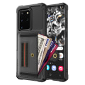 Miniatyrbillede 1 af 11: Samsung Galaxy S20 Plus - Effektfullt Skal med Kortfack Svart