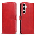 Pikkukuva 1 / 11: S24 Plus - Elegant Läderplånboksfodral i 6 färger Red