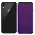 Pikkukuva 3 / 11: iPhone XR/11 Anti Blue-Ray Skärmskydd Transparent/Genomskinlig