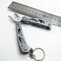 Miniatyrbild 11 av 11: Professionell Slittålig Multifunktionell 9 i 1 Fickkniv Silver