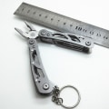 Miniatyrbilde 11 av 11: Professionell Slittålig Multifunktionell 9 i 1 Fickkniv Silver
