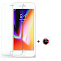 Pikkukuva 3 / 11: 2-PACK iPhone SE 2020 Näytönsuoja + Kameran linssisuoja HD 0,3mm Transparent/Genomskinlig