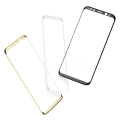 Miniatyrbillede 9 af 11: Samsung Galaxy S8+ (3-PACK) HeliGuard EXXO-Skärmskydd med Ram Silver/Grå Silver/Grå