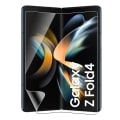 Miniatyrbilde 7 av 11: Z Fold 4 - 3in1 Hydrogel Fram- & Baksida Skärmskydd Transparent
