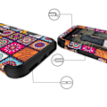 Miniatyrbild 9 av 9: iPhone X/XS - Elegant Fodral med Maximalt Skydd Svart Svart