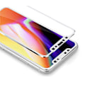 Pikkukuva 1 / 11: MyGuard Sk�rmskydd (Aluminium-ram) iPhone X Svart