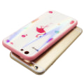 Pikkukuva 2 / 6: Elegant Skyddskal till iPhone 6/6S Plus (Härdat glas) Flamingo