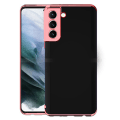 Miniatyrbilde 4 av 10: Samsung Galaxy S21 Plus - Elegant Tunt Silikonskal (FLOVEME) Svart