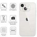 Miniatyrbilde 1 av 11: 2-PACK iPhone 13 Mini HD Kameralinsskydd Transparent/Genomskinlig