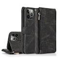 Miniatyrbilde 5 av 11: iPhone 12 Pro Max - Elegant Robust Plånboksfodral Brun